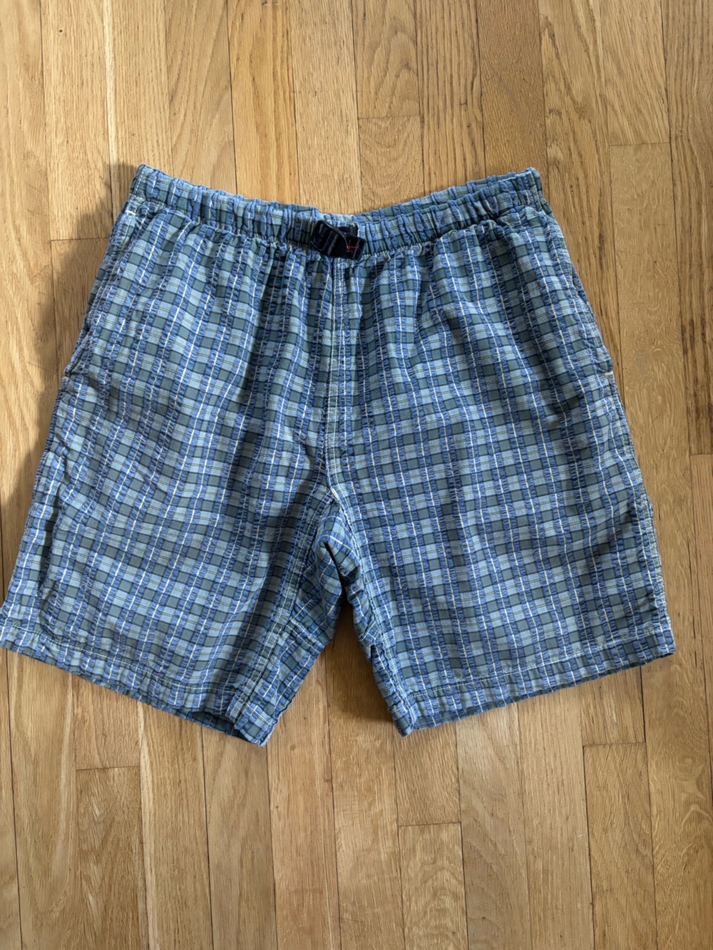 Gramicci 100% Cotton O.G. G-Short Seersucker Plaid